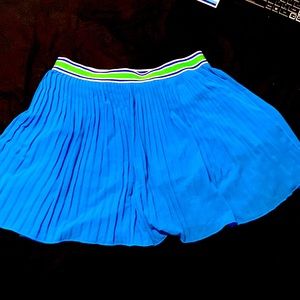 Light blue tennis skirt for women
